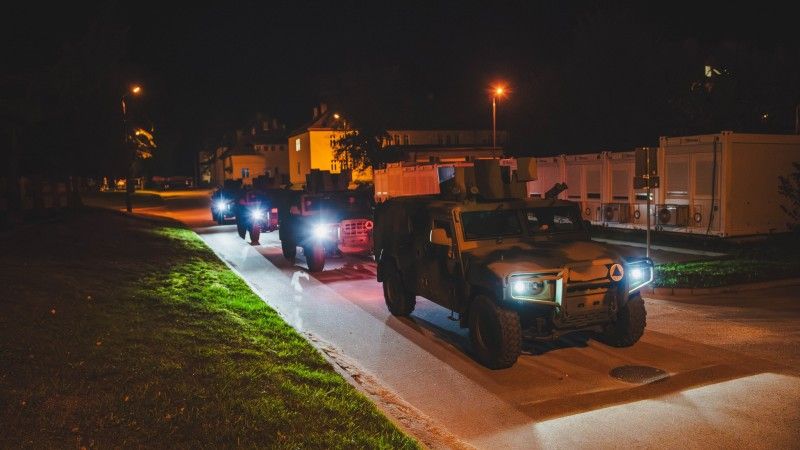 Lekkie pojazdy rozpoznawcze Legwan.