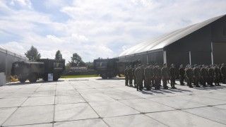 1. Batalionu Łączności, Ciechanów, 1 Dywizja Piechoty Legionów,