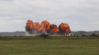 Żelazny Obrońca 25, ćwiczenia, pokaz dla Vipów, Orzysz, 18 Dywizja, Żelazna Brama