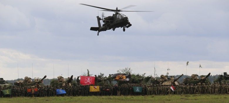 Żelazny Obrońca 25, ćwiczenia, pokaz dla Vipów, Orzysz, 18 Dywizja, Żelazna Brama