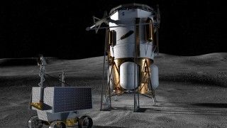 Blue Origin, NASA, Księżyc, VIPER, Blue Moon, lądowanie na Księżycu, łazik, kosmos, technologie