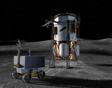 Blue Origin, NASA, Księżyc, VIPER, Blue Moon, lądowanie na Księżycu, łazik, kosmos, technologie