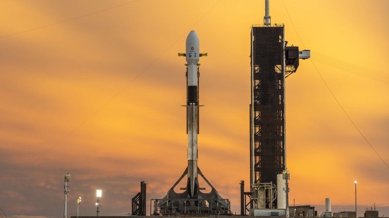 SpaceX, Falcon 9, rakieta, USA, Stany Zjednoczone, kosmos, technologie