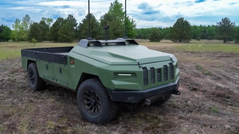 Bezzałogowa platforma lądowa Protector UGV.