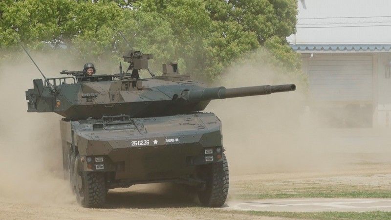 Kołowy wóz wsparcia ogniowego Typ 16 MCV (Maneuver Combat Vehicle).