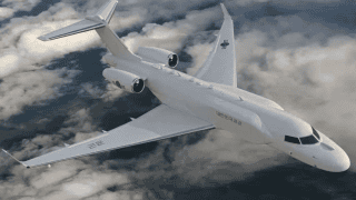 Wizja koreańskiego Bombardiera Global 6500 CAEW