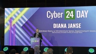 Podczas inauguracji 6. edycji konferencji Cyber24 Day w Warszawie głos zabrała Diana Janse, Sekretarz Stanu w Ministerstwie Spraw Zagranicznych Szwecji.