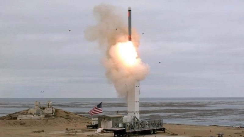 Przeprowadzone przez Amerykanów w 2019 roku testy lądowej wyrzutni pionowego startu rakiety Tactical Land-Attack Missile (TLAM) R/UGM-109 Tomahawk.