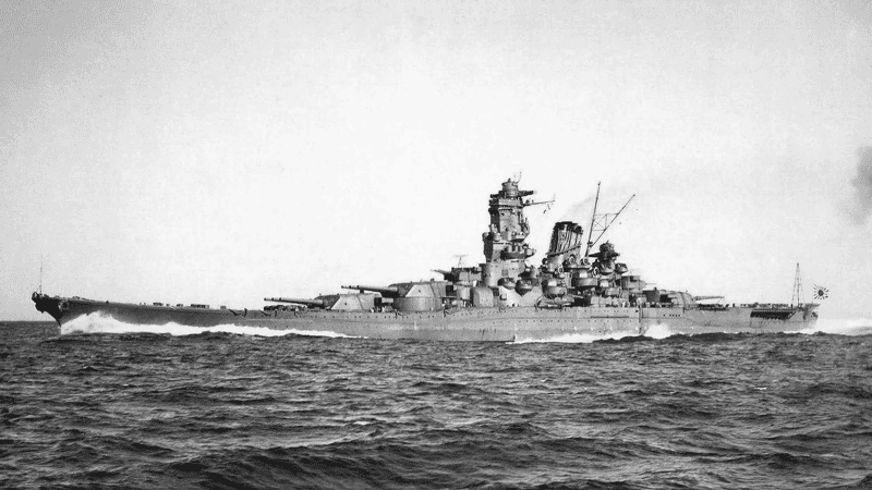 Pancernik Yamato, największa w historii jednostka tej klasy