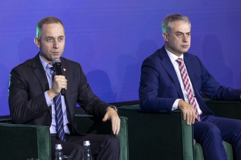 Cezary Tomczyk oraz Krzysztof Gawkowski.