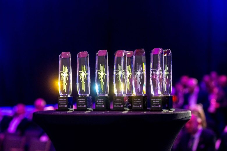 Gala 6. edycji Cyber24 DAY: statuetki "Filary Cyberbezpieczeństwa"