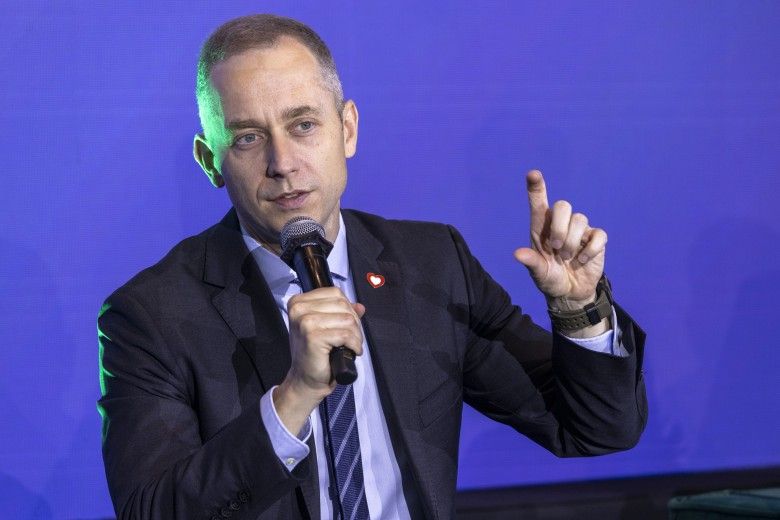 Cezary Tomczyk, Sekretarz Stanu w MON, podczas Cyber24 DAY.