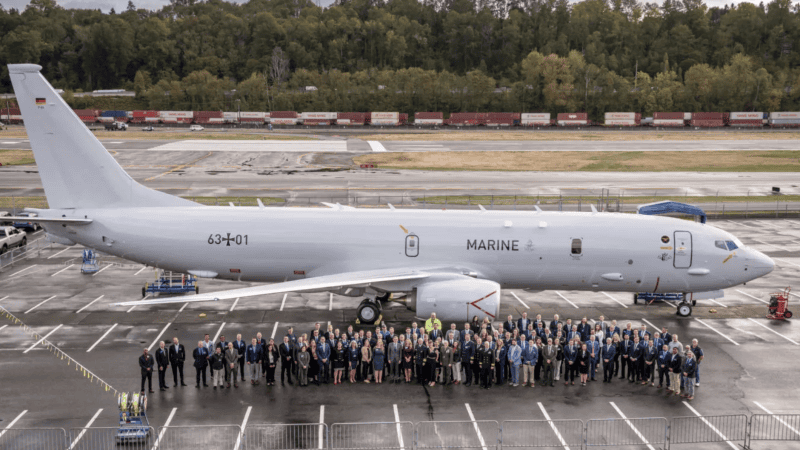 Pierwszy niemiecki P-8A Poseidon