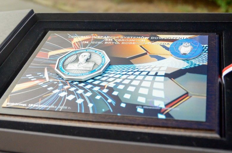 Uroczystość nadania patrona Centrum Wsparcia Systemów Dowodzenia SZ