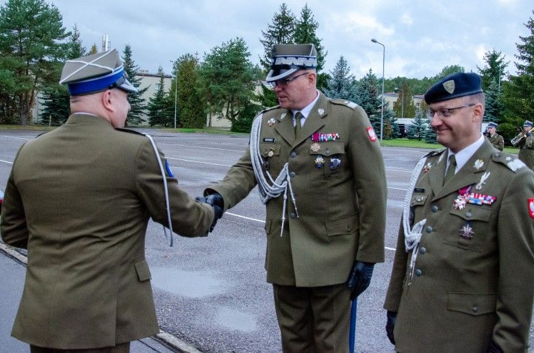 Uroczystość nadania patrona Centrum Wsparcia Systemów Dowodzenia SZ