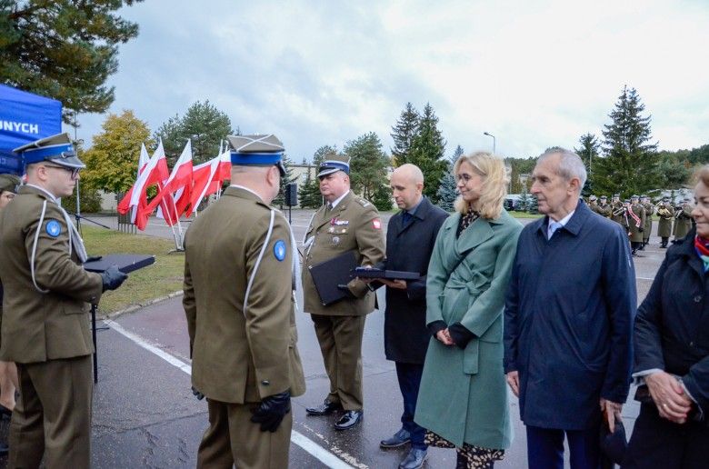 Uroczystość nadania patrona Centrum Wsparcia Systemów Dowodzenia SZ