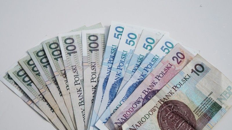 pieniądze banknoty