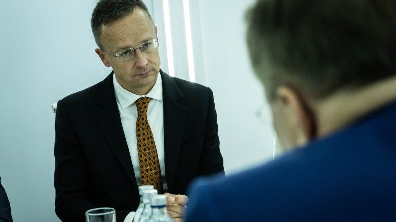 Péter Szijjártó minister spraw zagranicznych Węgier