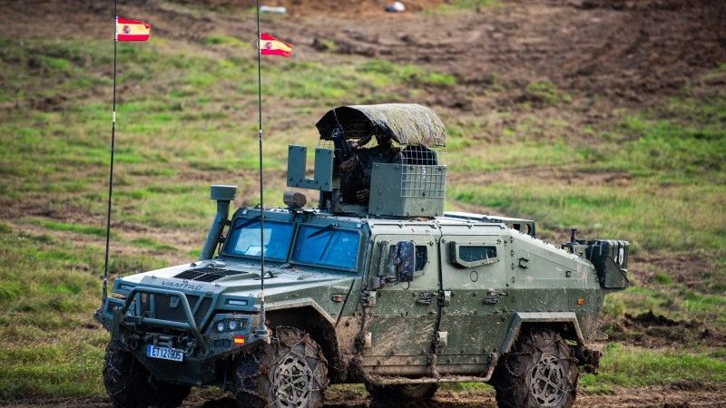 Hiszpański pojazd taktyczny VAMTAC.