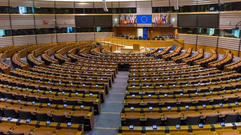 Parlament Europejski - sala obrad