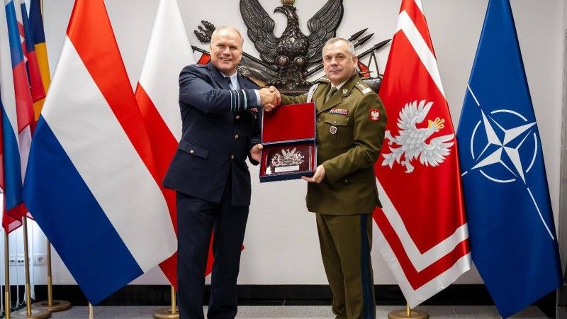Szef Obrony Królestwa Niderlandów, generał Onno Eichelsheim