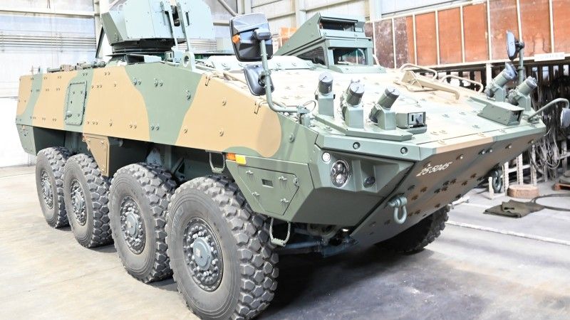 Kołowy Transporter Opancerzony AMV XP.