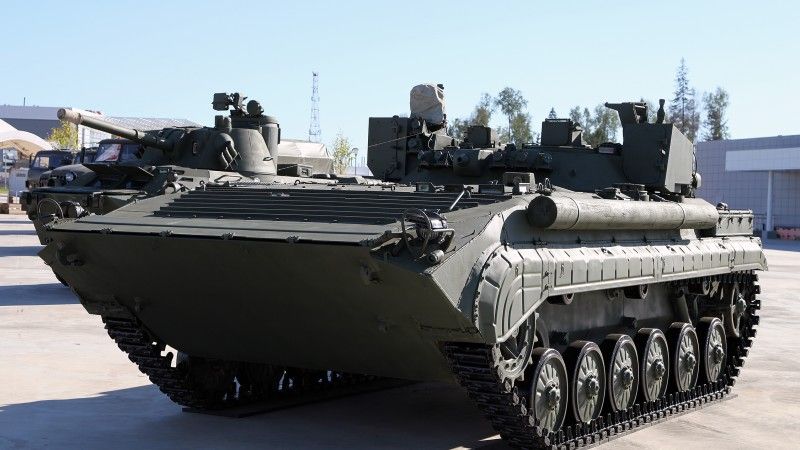 Rosyjski wóz rozpoznania artyleryjskiego RPR-4A.