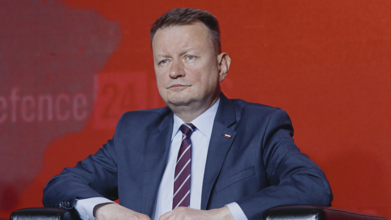 Mariusz Błaszczak podczas konferencji Defence24 Days 2025