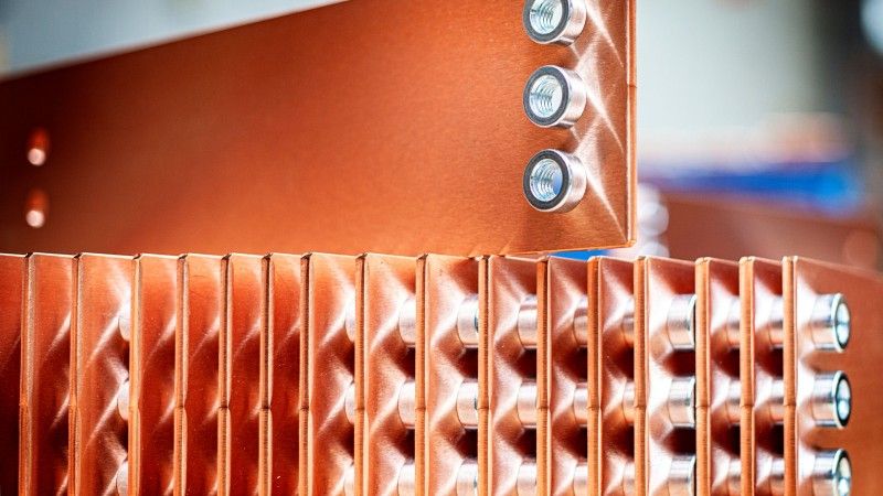 Komponenty miedziane produkowane w Electris.