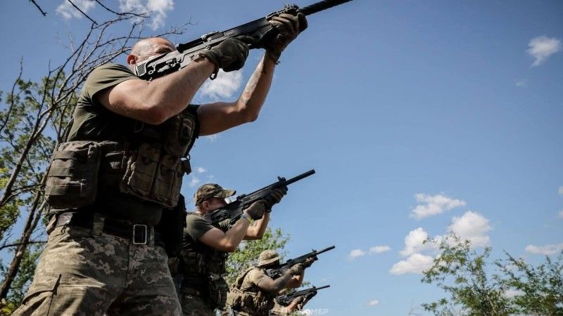 Szkolenie pododdziałów sił zbrojnych Ukrainy