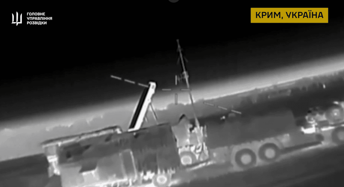 В Крыму снова горит зенитное «вундерваффе»