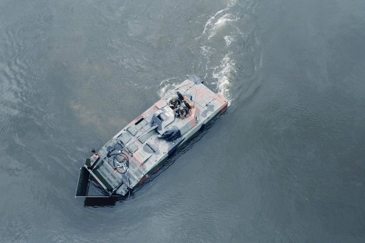 Rosomaki i Raki ćwiczą pokonywanie Odry