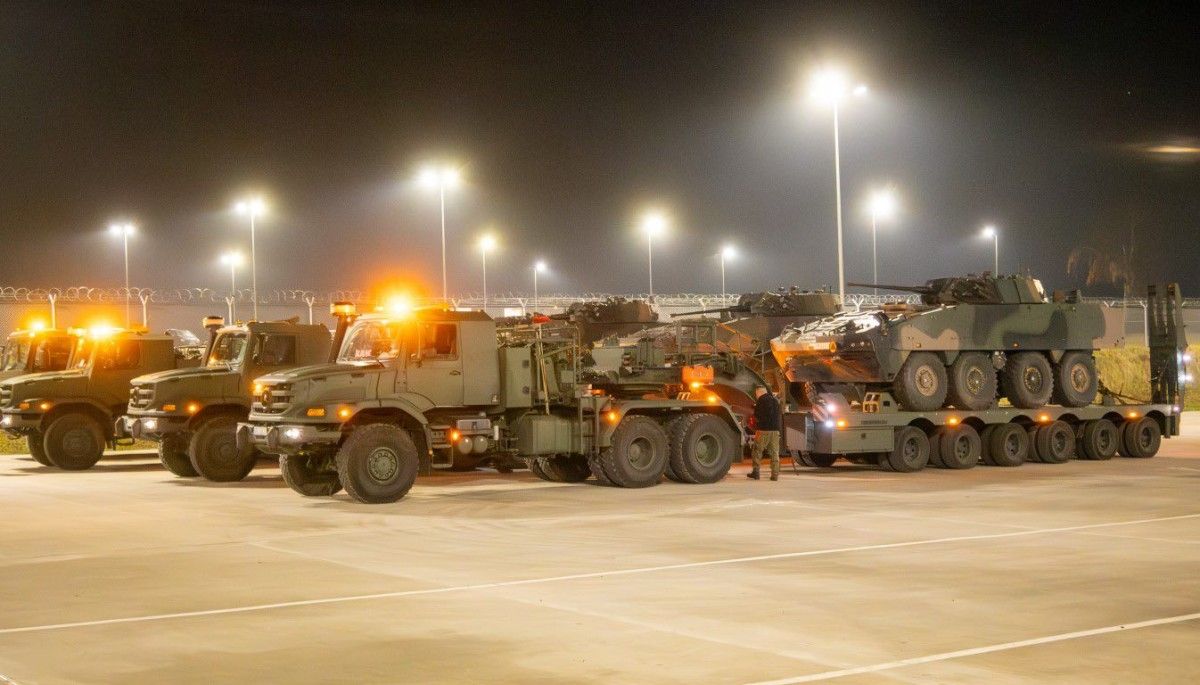 Rosomaki zmieniły lokalizację. Wzmocnienie 16. Brygady