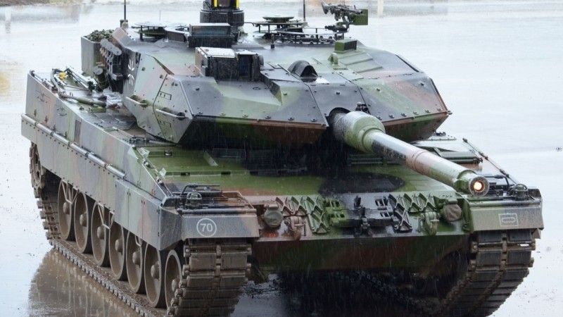 Czołg podstawowy Leopard 2A6.