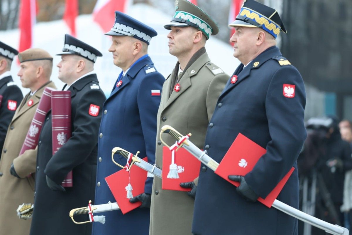 Trzech nowych generałów w służbach MSWiA