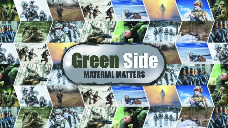 Green Side, Climashield, Green Side material Metters, Cordura, szpej