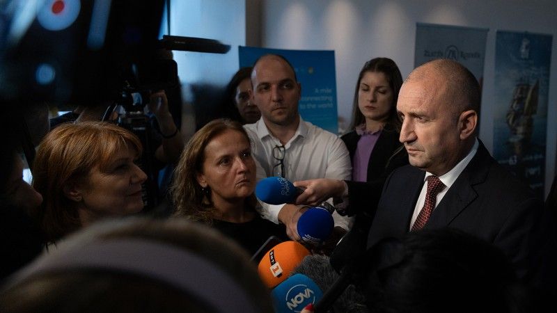 Prezydent Bułgarii Rumen Radew.
