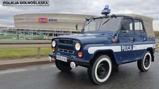 uaz 469B, policja, radiowóz