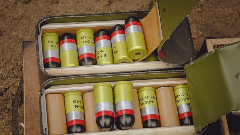 Amunicja kalibru 40 mm do granatników.