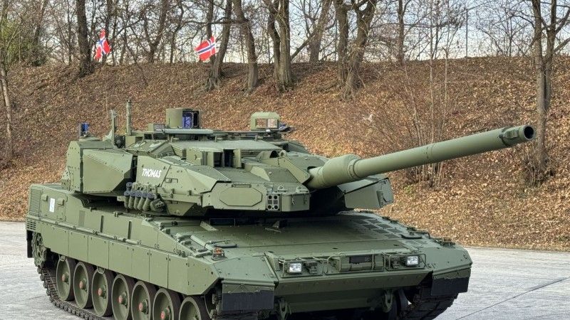 Czołg podstawowy Leopard 2A8.