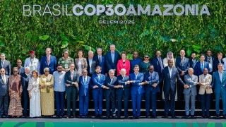Przywódcy na COP30 na family photo