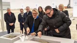 Wmurowanie kamienia węgielnego pod rozbudowę Fabryki Volkswagen Poznań we Wrześni