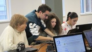 Workshop with Yerevan State College of Informatics students, Wikimedia Armenia
