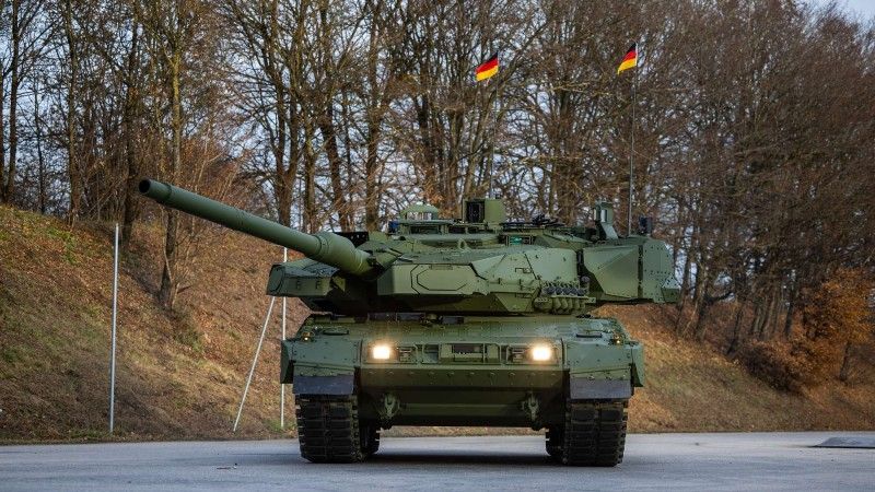 Niemiecki Leopard 2A8.