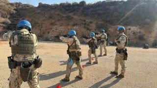 Zdjęcie z ćwiczeń PKW w Libanie