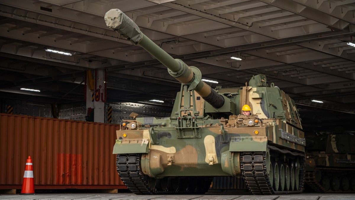 Estonia odebrała kolejną partię haubic K9A1