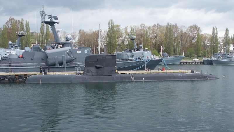 Szwedzki okręt podwodny Södermanland w Gdyni w 2007 roku.