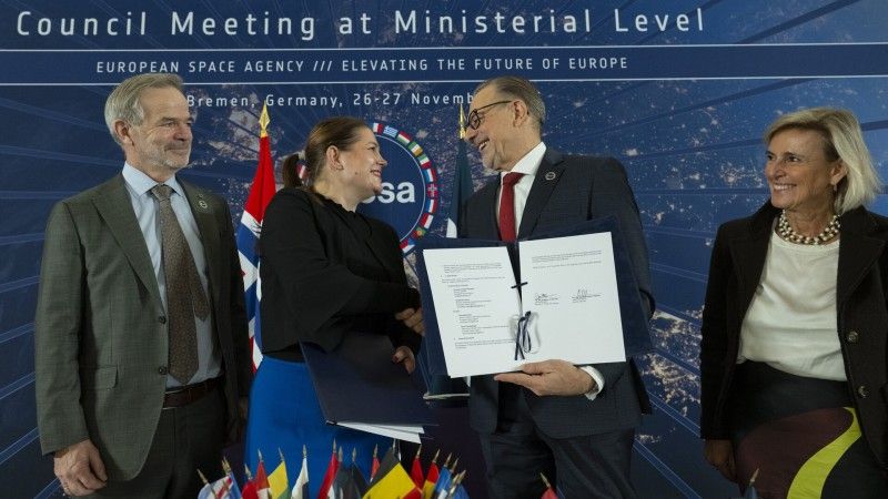 ESA, Europejska Agencja Kosmiczna, Europa, Norwegia, nauka, Arktyka, kosmos, technologie