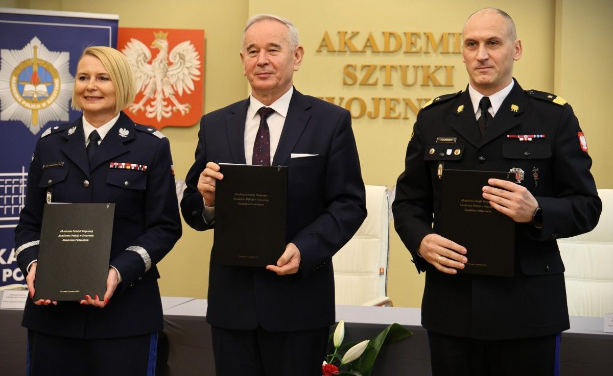 Trzy mundurowe akademie poprowadzą studia z ochrony ludności i obrony cywilnej