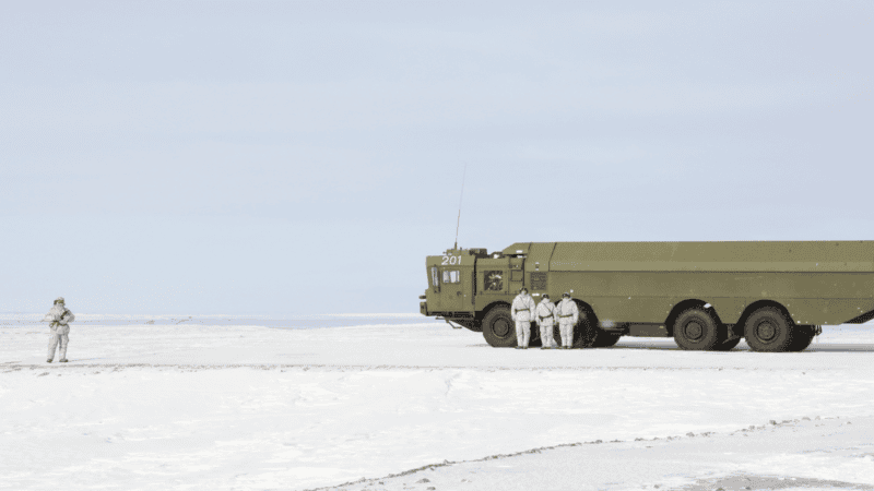 Russian Arctic military base Northern Clover